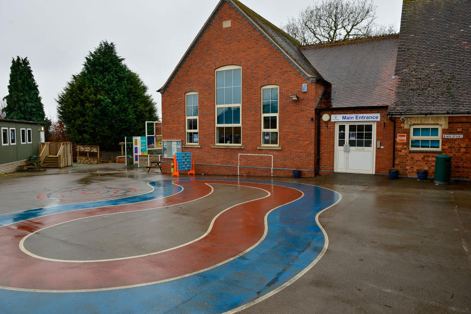 Martin Myers taught at Ecton Village Primary School in Northamptonshire (Picture: SWNS)