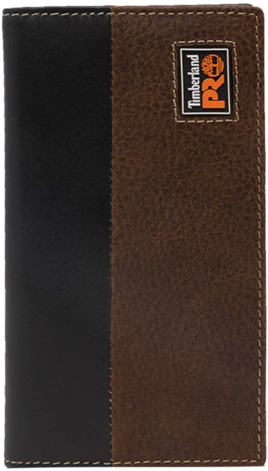 Timberland PRO Men's Leather Long Bifold Rodeo Wallet