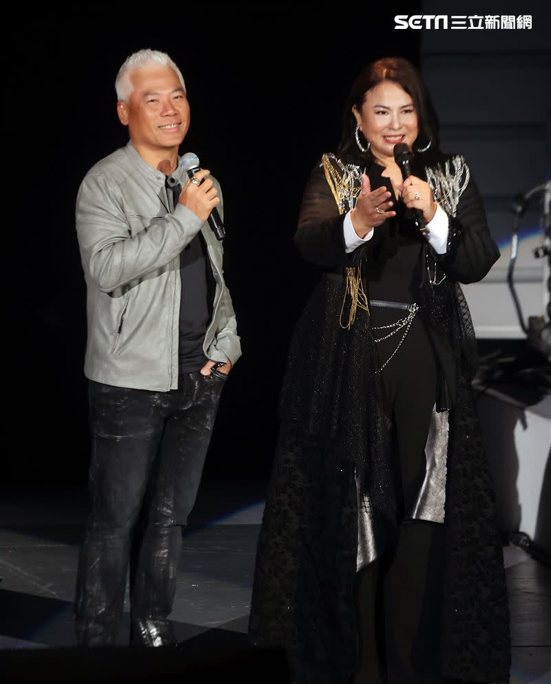 巫啟賢出席裘海正《愛我和我愛的人 2021巡迴演唱會》的嘉賓。（圖／記者邱榮吉攝影）