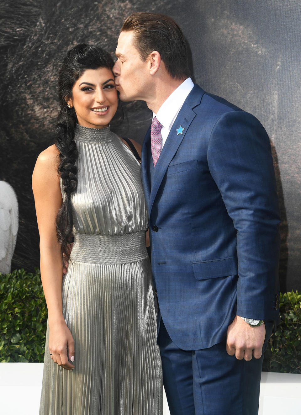 Shay Shariatzadeh and John Cena  (Steve Granitz / WireImage)