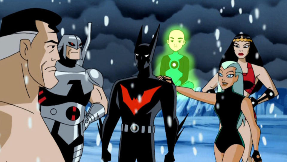 Terry and Bruce meet Justice League Unlimited