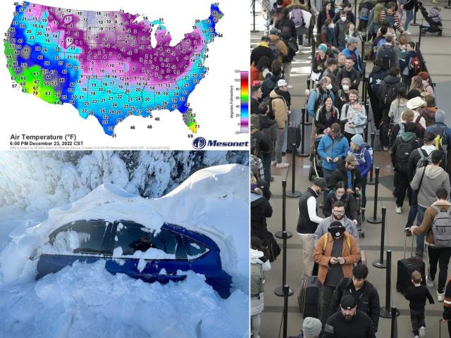 Winter storm Elliott - live: Blizzard kills 56 and grounds 17,000 flights in  war zone-like conditions