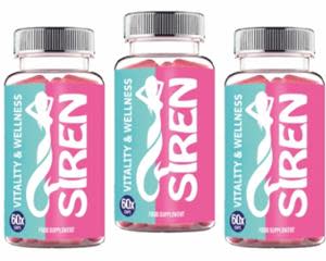 SIREN Living dietary supplements that will soon be available in the U.S. include: 1) 
SIREN: Vitality & Wellness, which is a vegan-approved, all-natural dietary supplement that balances hormone levels, provides natural hormone support and helps reduce fatigue. 2)
SIREN: Hair, Skin & Nails, which contributes to firmer, more youthful-looking skin, is fortified with amino acids, collagen, biotin, and zinc. This supplement aids stronger, glossier hair, and longer, more enviable nails. 3) SIREN: Summer Skin Plus, which provides a summer tan with minimal sun exposure, contains copper for normal skin pigmentation, vitamin C, iron, riboflavin, and selenium. This supplement boosts your body’s natural ability to tan.