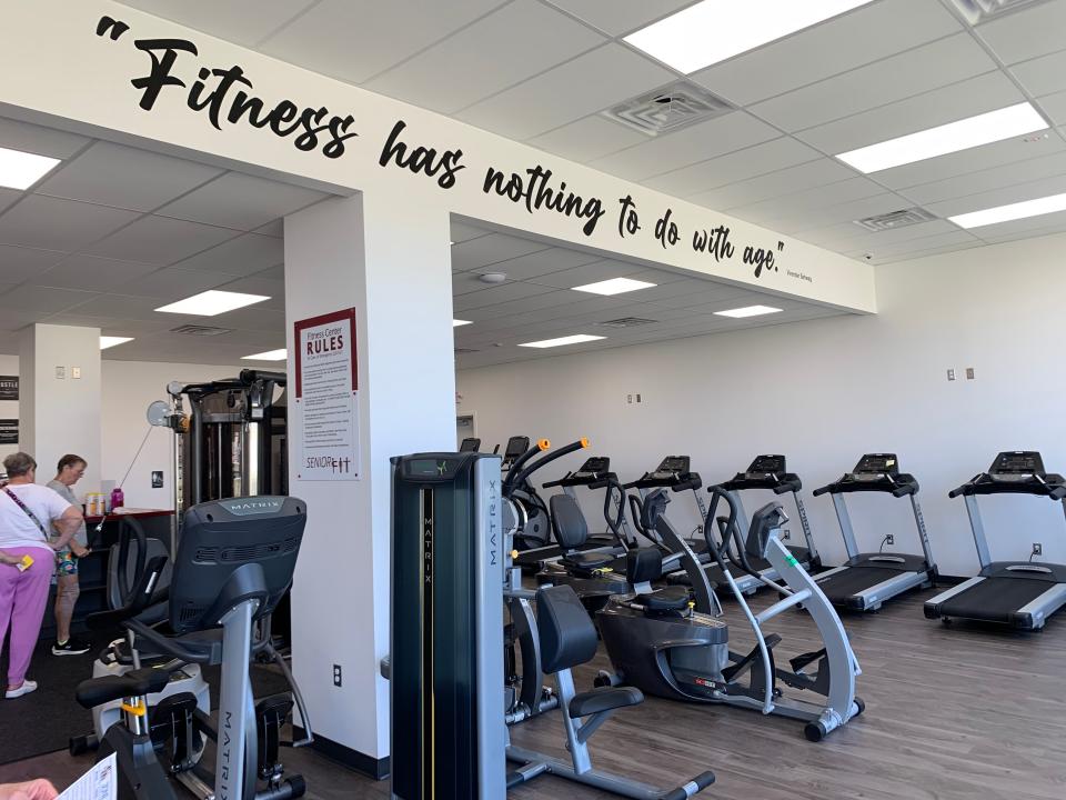 The new SeniorFit center.