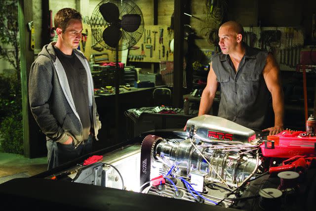 <p>Entertainment Pictures / Alamy </p> Paul Walker and Vin Diesel in 'Fast & Furious'