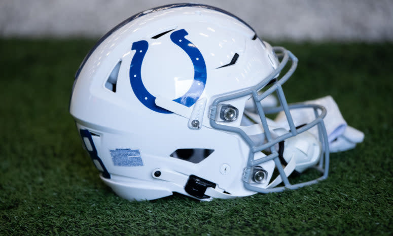 Colts helmet