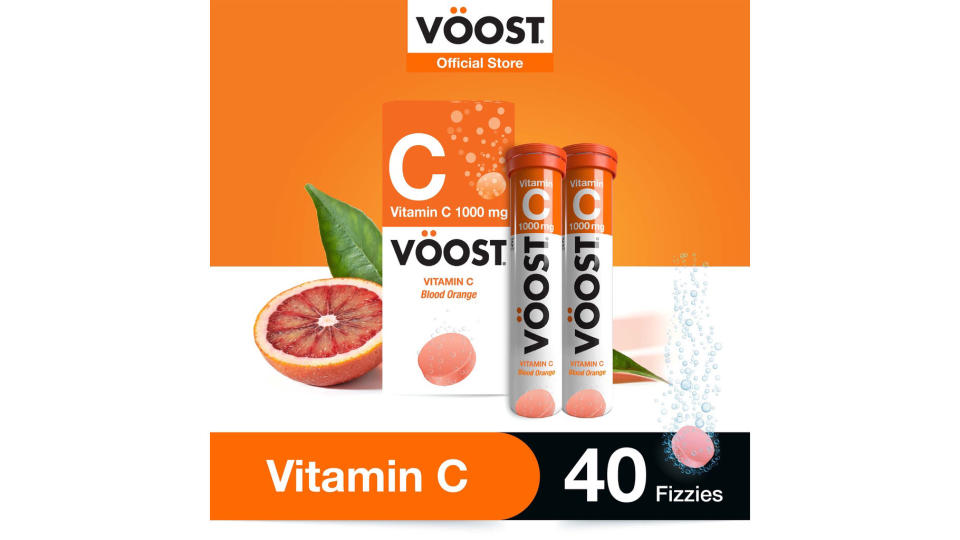 A poster image of VOOST Vitamin C Effervescent Vitamin Supplement 40 Tab.