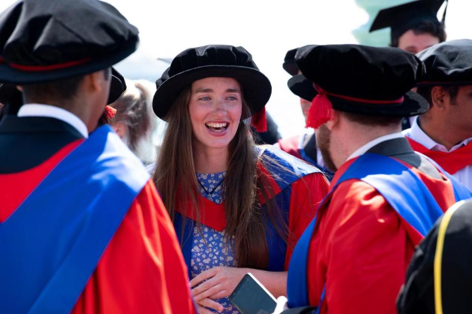 Dr Rosemary Coogan at her graduation <i>(Image: University of Sussex)</i>