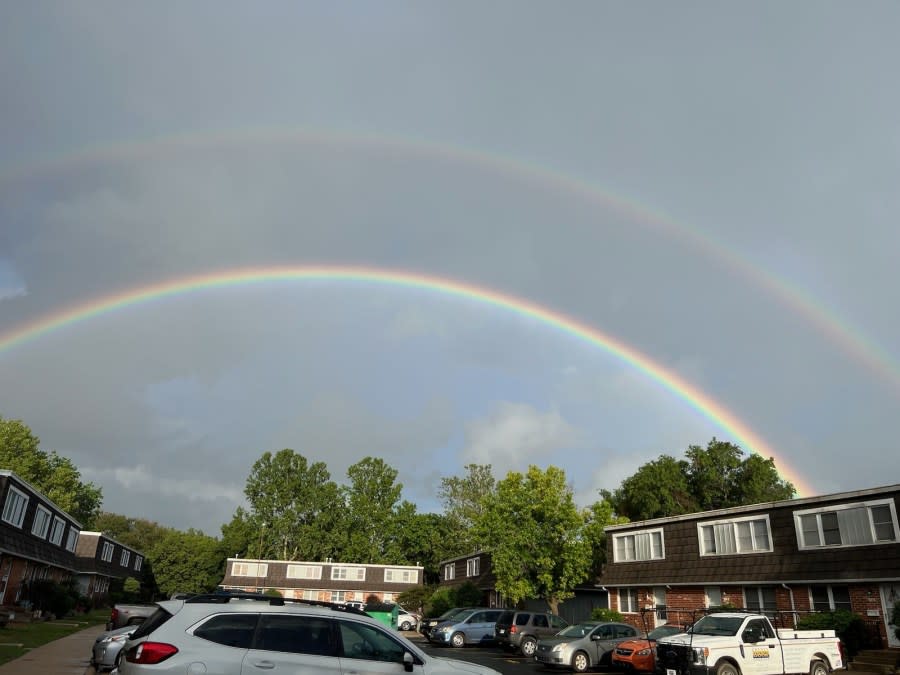 Wichita double rainbow (Courtesy: Alyssa Resko)