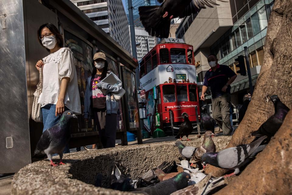 本港首現Omicron變種病毒株BA.5 (Photo by ISAAC LAWRENCE/AFP via Getty Images)