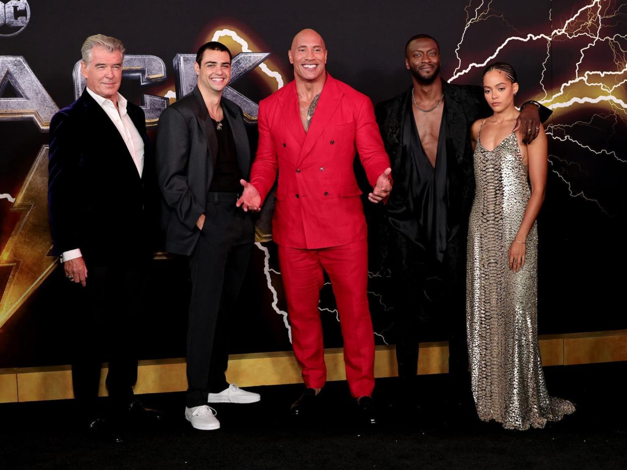 Black Adam world premiere