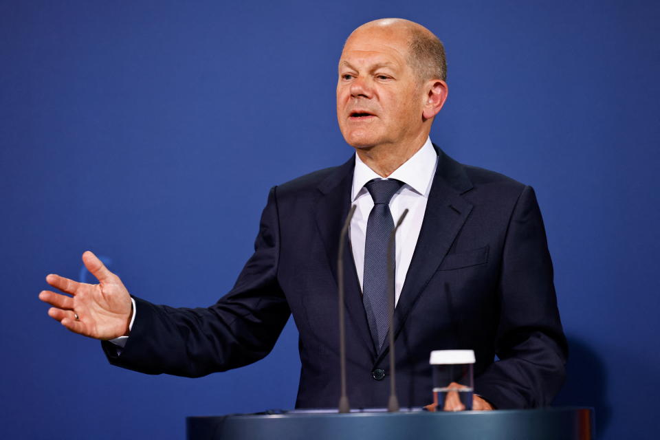 Bundeskanzler Olaf Scholz. (Bild: REUTERS/Hannibal Hanschke)