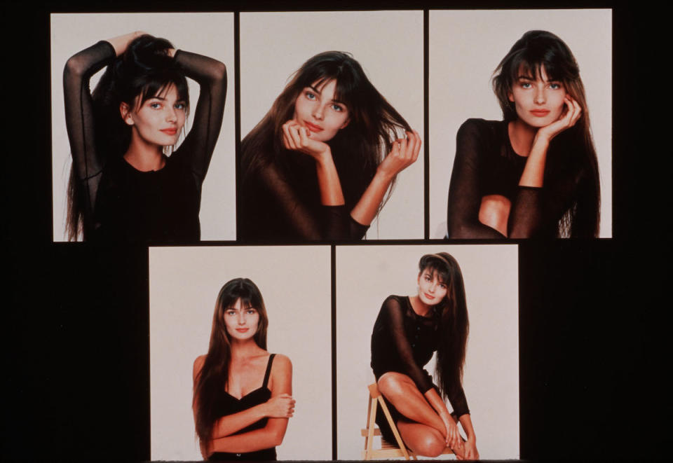 5 portraits of model Paulina Porizkova