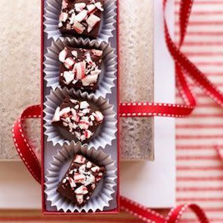 Candy Cane Chocolate Fudge