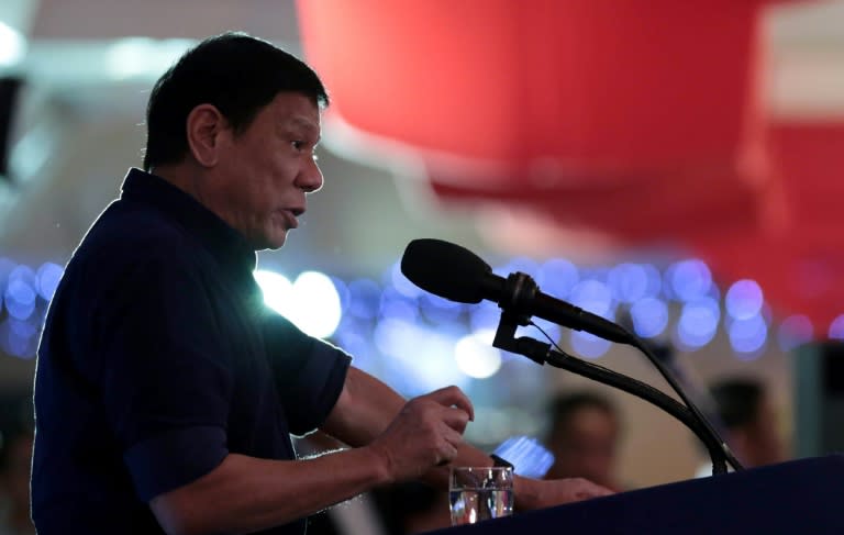 Philippine President Rodrigo Duterte has reinforced his image as a maverick outsider focused on a brutal anti-crime war instead of the opulence of the presidential palace