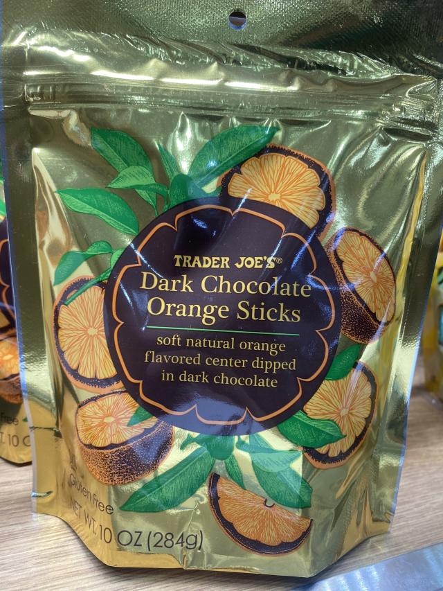 soooo good. Dark chocolate orange sticks. Are they seasonal? : r/traderjoes