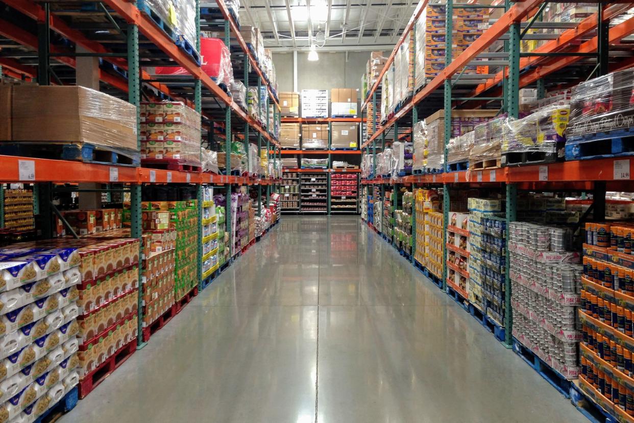 Costco soup aisle