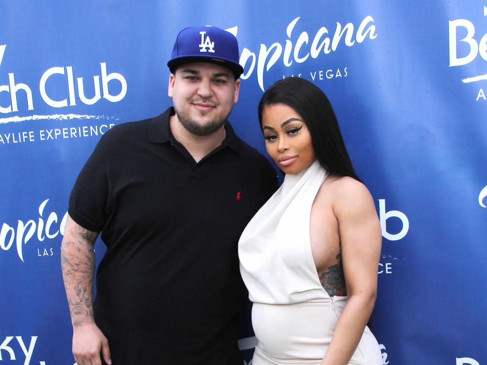 rob kardashian blac chyna