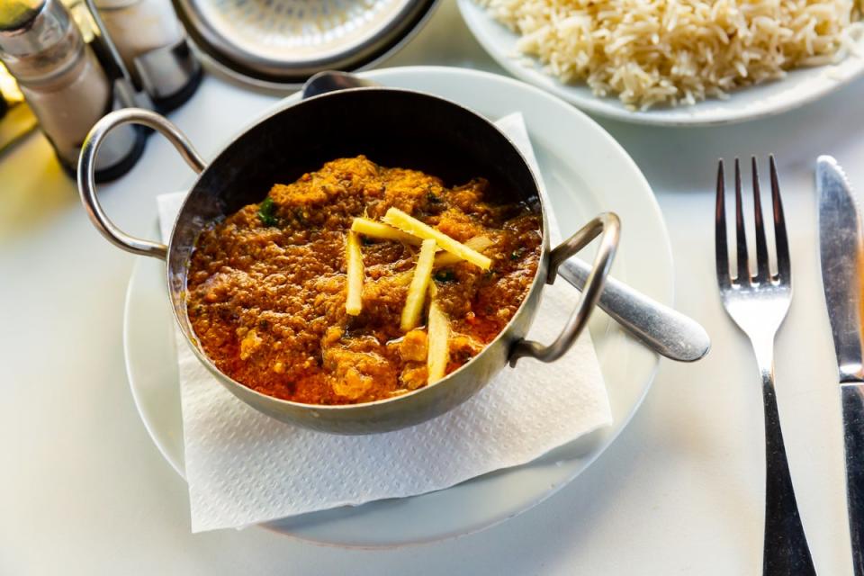 A popular lamb curry from west Bengal (Getty/iStock)