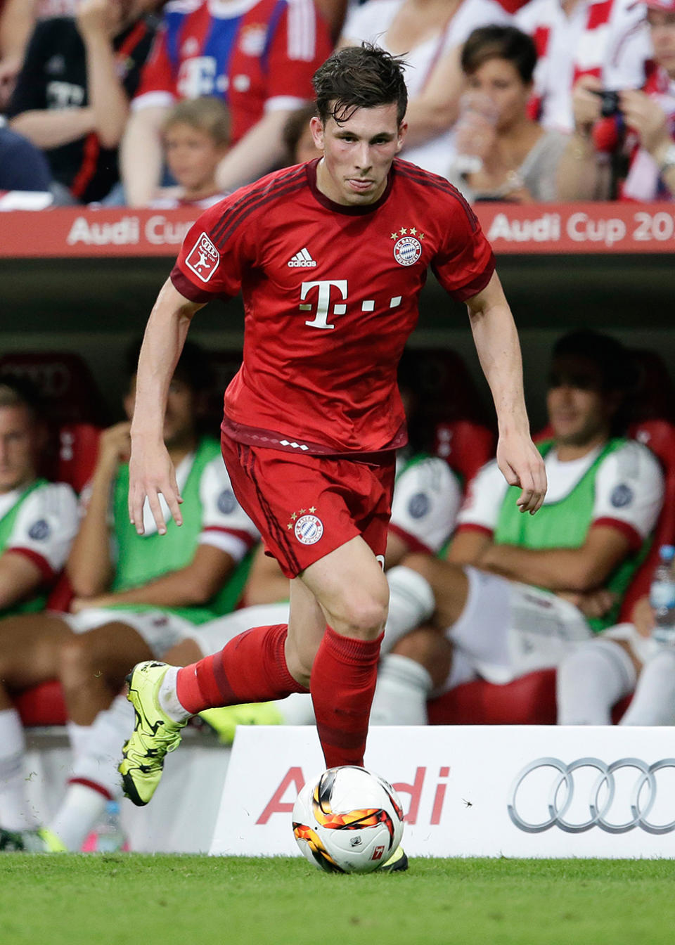 Der Wechsel von Bayern-Talent Pierre-Emile Höjbjerg zu Bayer Leverkusen ist "wohl perfekt", berichtet "Sport1". Der junge Däne soll für ein Jahr ausgeliehen werden. (Bild-Copyright: Getty Images)