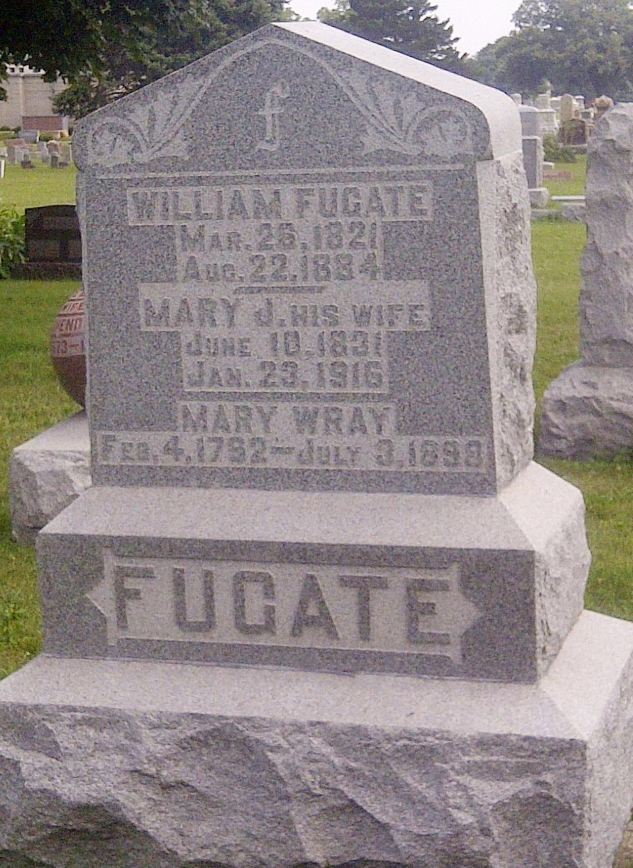 William Fugate (1820-1884) traveled 1,000 miles in 1842 on horseback. This trip included a journey through what is now the Fairbury area.