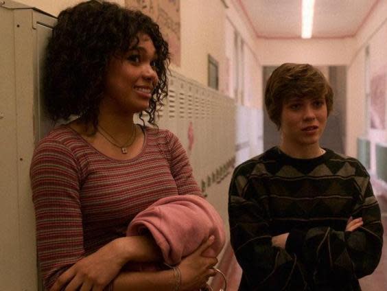 Sofia Bryant and Sophia Lillis in ‘I Am Not Okay with This’ (Netflix)