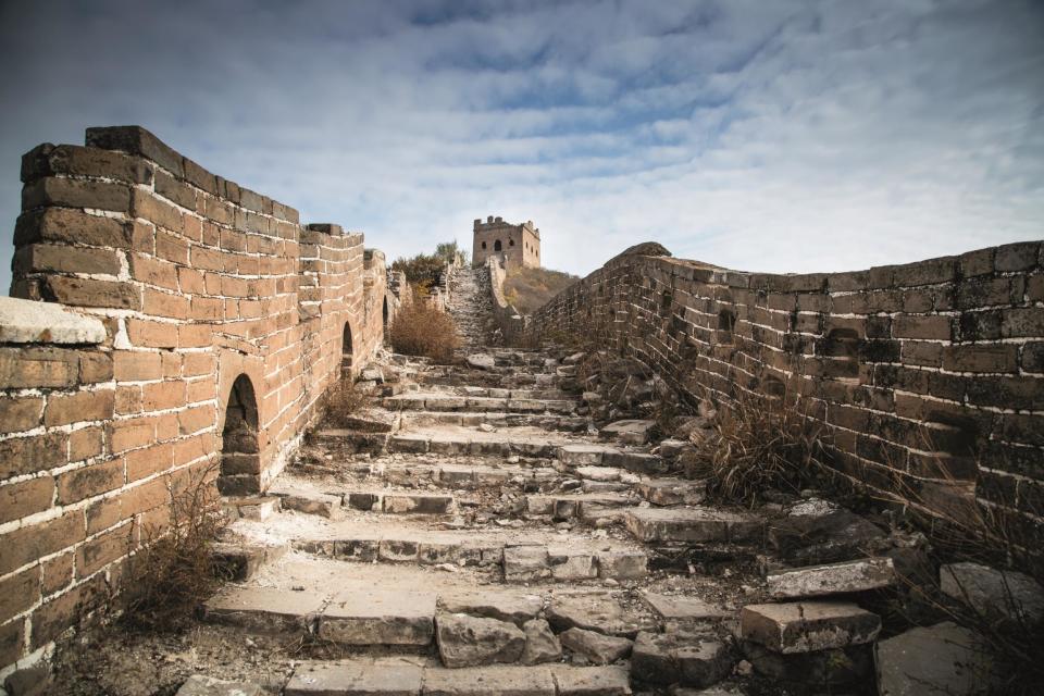 The Gubeikou section takes you to unrestored parts of the wall