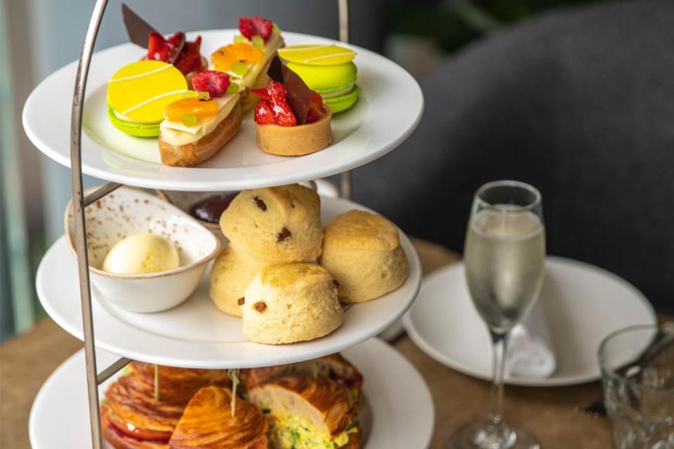 Creative treats: Wimbledon-themed afternoon tea