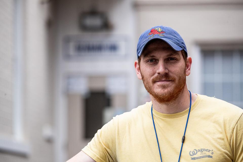 Sam Schreier is the Senior Program Manager for the Ozanam Inn; a men's shelter located at 1034 S. Jackson St. in Louisville's Shelby Park neighborhood.