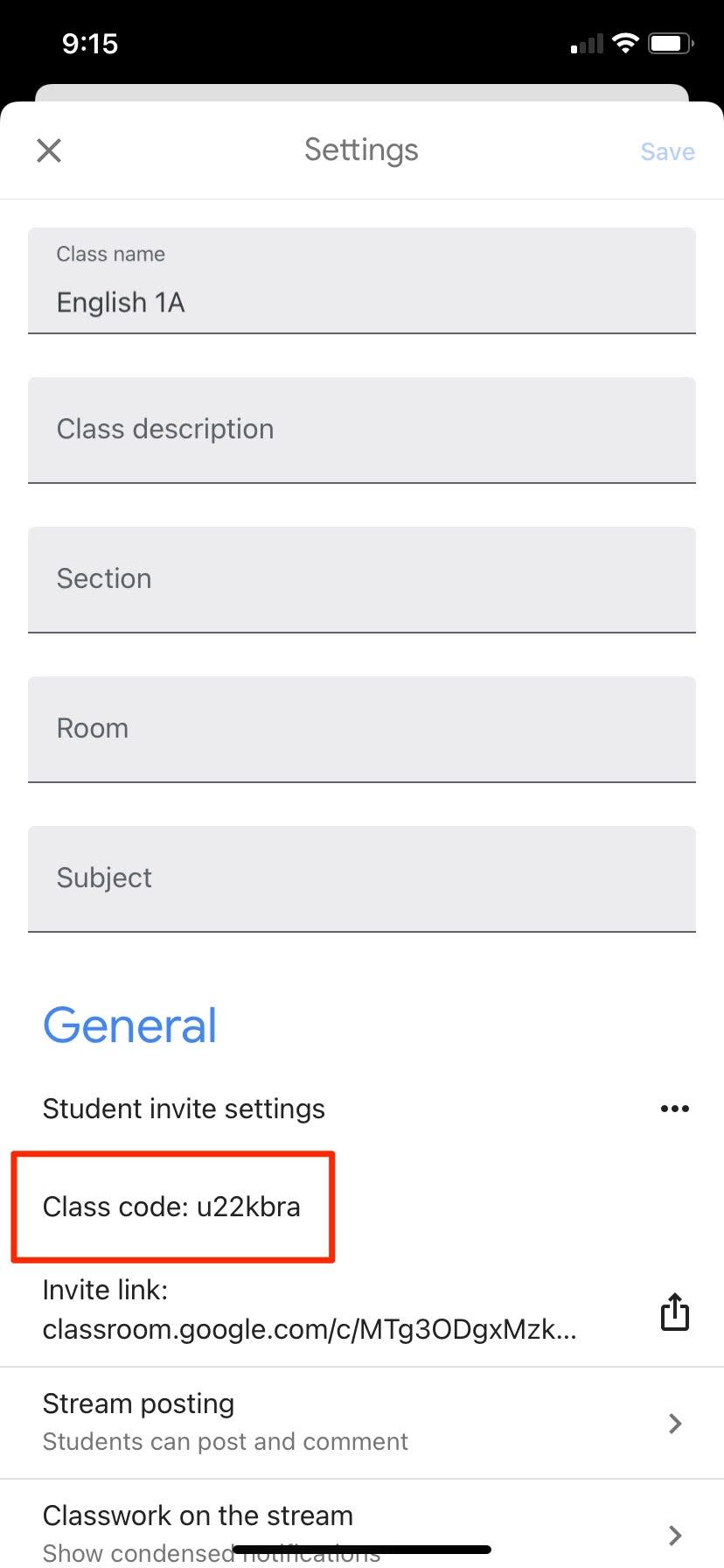 How to create a Google Classroom   13