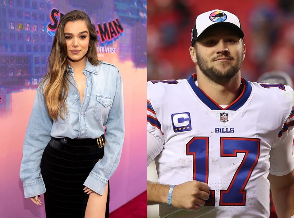 NFL Star Josh Allen Reacts to Being Photographed Making Out With Hailee ...