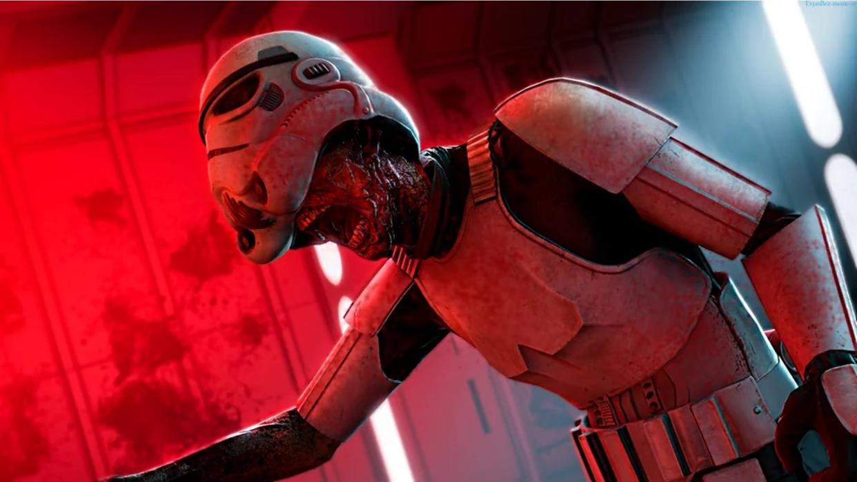  Deathtroopers screenshot zombie in Stormtrooper armor . 