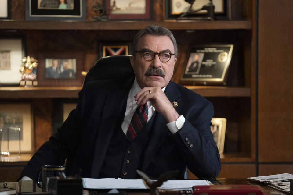 ‘Blue Bloods’: Tom Selleck as Frank Reagan. Photo: Patrick Harbron/CBS