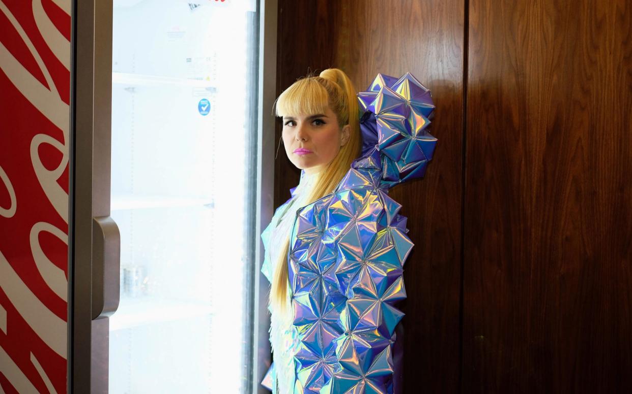 Paloma Faith pictured before going on stage at London's O2 Arena in spring 2018 - Jane Mingay