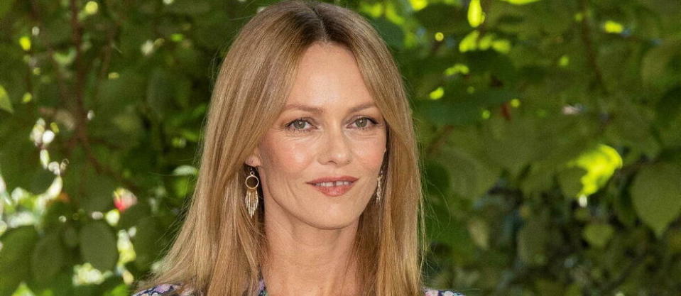 Vanessa Paradis, le 28 août 2021, durant la promotion du film « Cette musique ne joue pour personne ».  - Credit:YOHAN BONNET / AFP