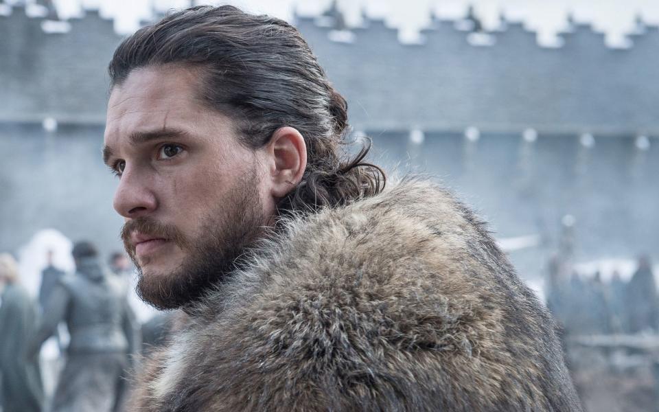 "Game of Thrones"-Star (erhältlich als DVD und Bluray) Kit Harington soll laut George R.R. Martin der Ideengeber zur Sequel-Serie rund um den Charakter Jon Snow gewesen sein.  (Bild: 2019 Home Box Office, Inc. All rights reserved.)