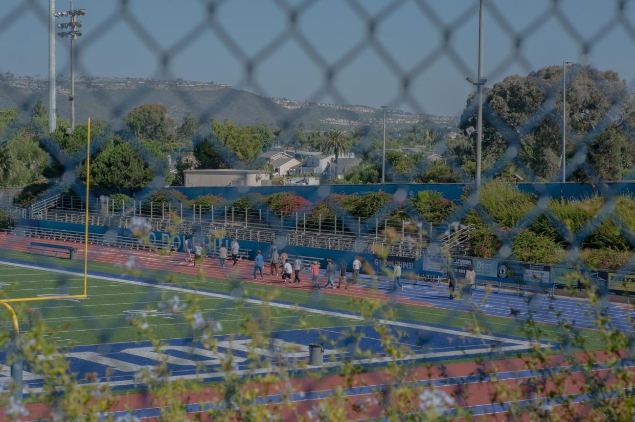 <span>At Dana Hills high school in Dana Point, California, there have been five drug overdoses in four years.</span><span>Photograph: September Dawn Bottoms/The Guardian</span>