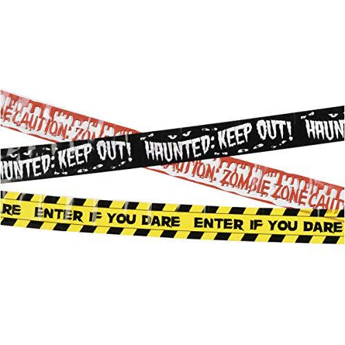 9) Keepax Halloween Caution Tape