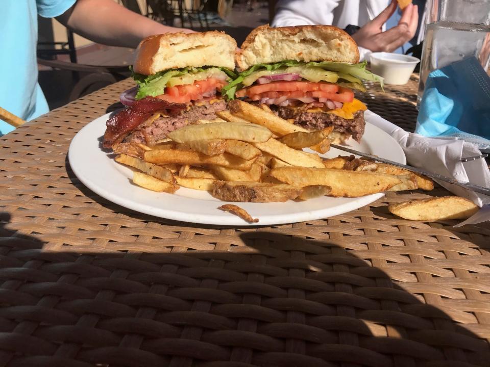 The HighLand Burger from the Highland House.