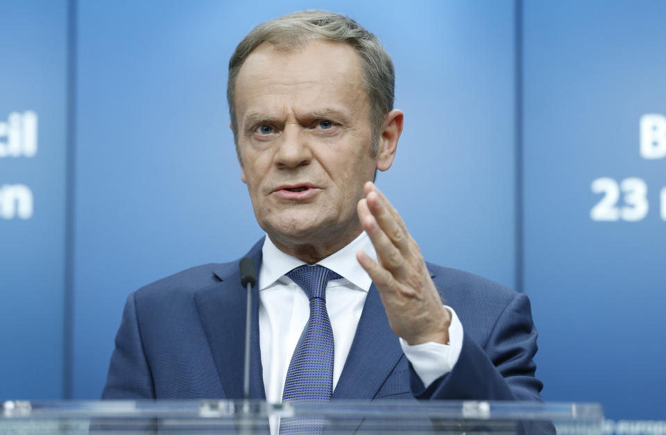 European Council President Donald Tusk (Getty)