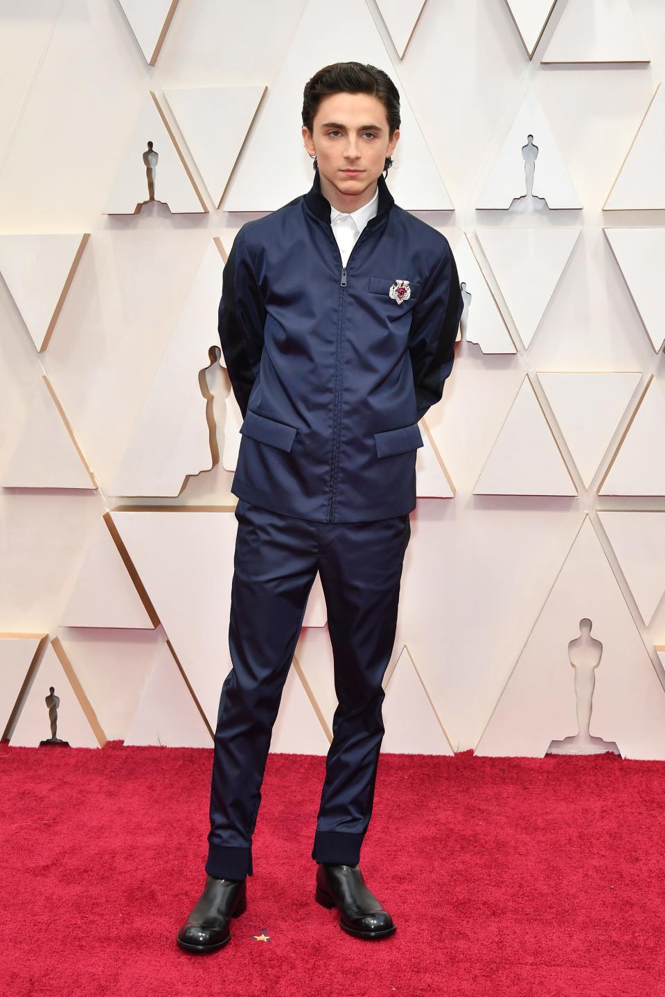 Timothée Chalamet oscars 2020