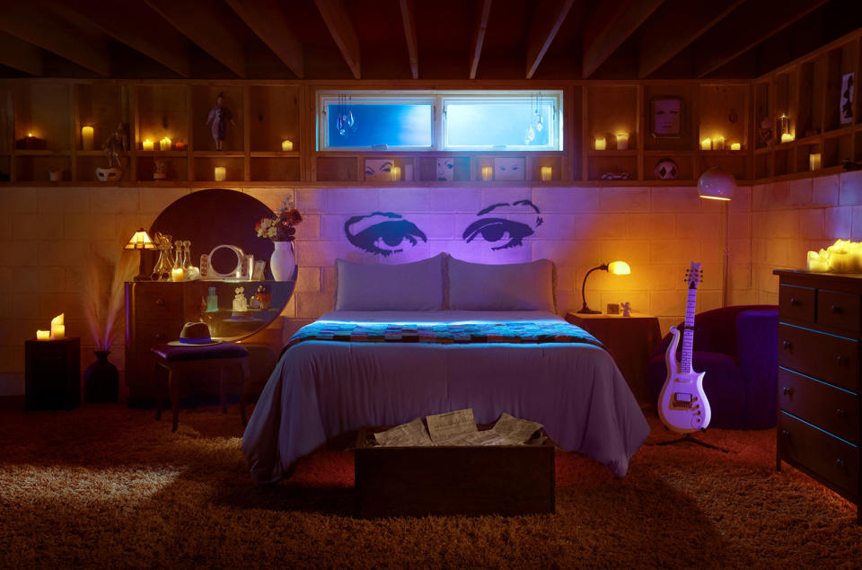 Airbnb Icons, Purple Rain House