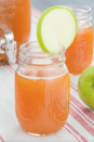 <p>It's a joyous union of two beloved fall flavors: Salted caramel and apple. If you really want to go all out, try serving them in <a href="https://www.delish.com/cooking/g2994/ways-to-use-granny-smith-apples/" rel="nofollow noopener" target="_blank" data-ylk="slk:apple cups;elm:context_link;itc:0;sec:content-canvas" class="link ">apple cups</a>. Just keep a broom handy for the moment when people's minds explode from laying eyes on this <em>Inception</em>-esque, apple-within-an-apple cocktail.</p><p>Get the recipe from <a href="https://www.delish.com/cooking/recipe-ideas/recipes/a44176/spiked-salted-caramel-apple-cider-recipe/" rel="nofollow noopener" target="_blank" data-ylk="slk:Delish;elm:context_link;itc:0;sec:content-canvas" class="link ">Delish</a>.</p>