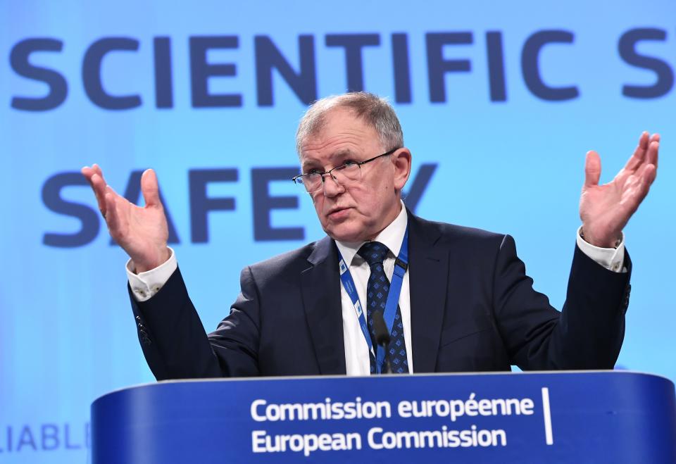 EU health and food safety commissioner Vytenis Andriukaitis (Getty)