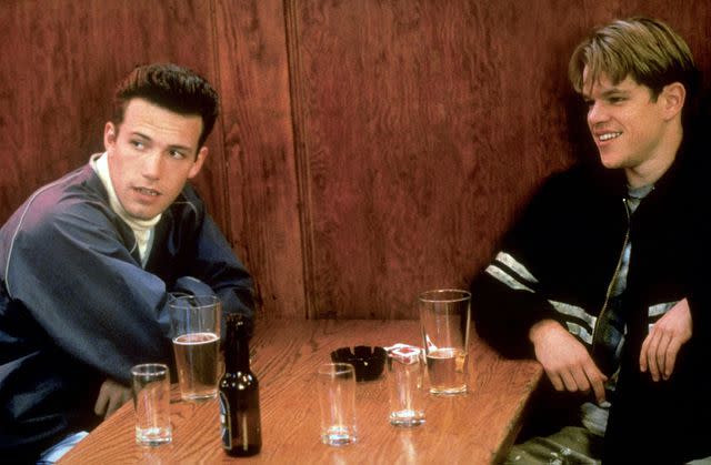 Miramax/Kobal/Shutterstock Matt Damon and Ben Affleck in Good Will Hunting