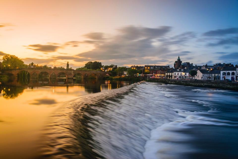 The South West Coastal 300 route starts in the town of Dumfries (Getty Images/iStockphoto)