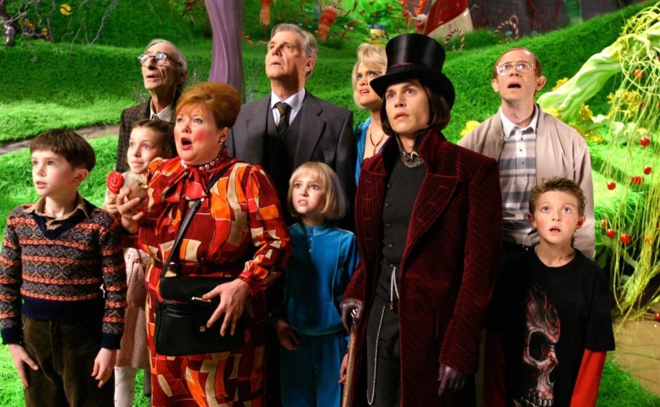 6. Charlie and the Chocolate Factory (2005)