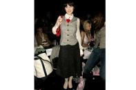 <b>2005</b> <br>Zooey "mans up" to her quirky style.