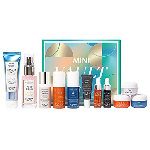 4) Sunday Riley Mini Vault Skincare Collection