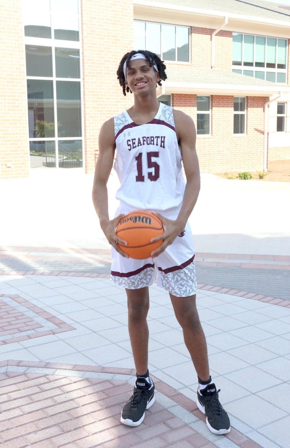 At 6-foot-9 and 16 years old, Seaforth High School sophomore forward Jarin Stevenson has already received scholarship offers from UNC, N.C. State and Wake Forest and interest from other Power Five schools.